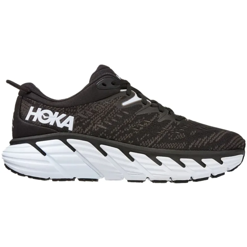 Hoka Women's Gaviota 4 5.5 in Black / White